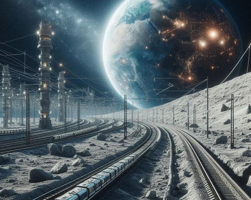 Лунная Железная Дорога: колоссальный проект разрабатываемый NASA и DARPA