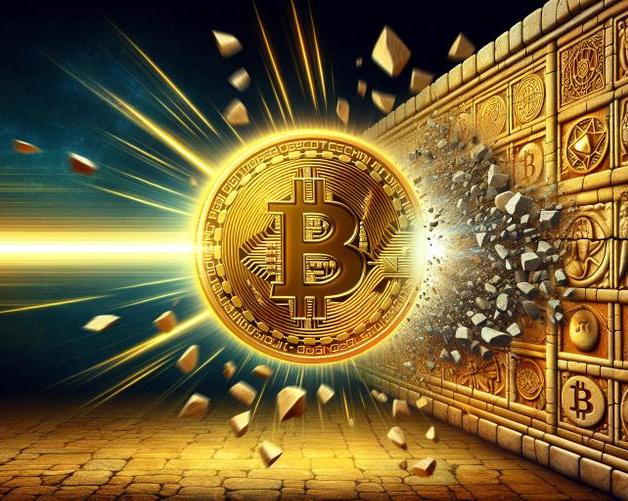 Биткоин набирает темпы