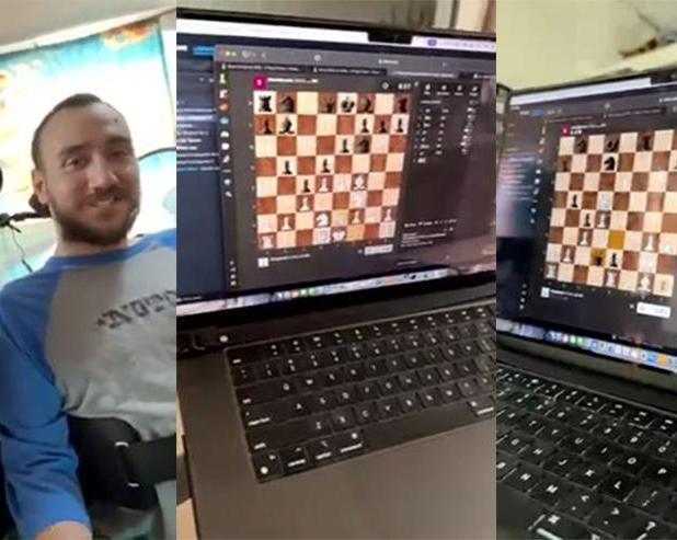 Парализованный мужчина с чипом в голове уже играет в шахматы